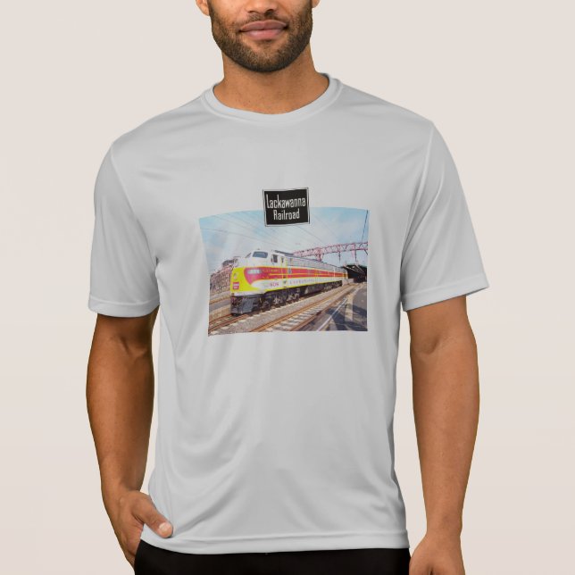 Delaware Lackawanna and Western Locomotive 808 T-Shirt (Front)
