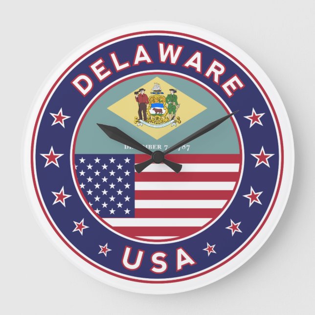 Delaware Large Clock (Front)