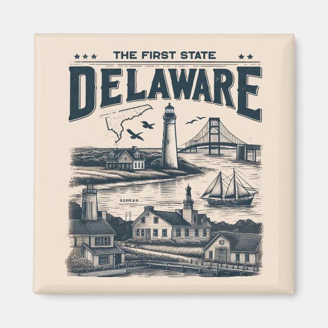 Delaware Magnet (Front)