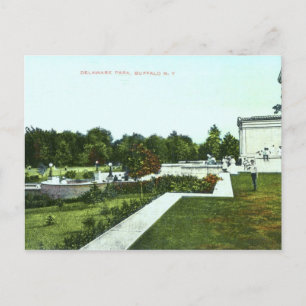 Delaware Park, Buffalo 1910 Vintage Postcard
