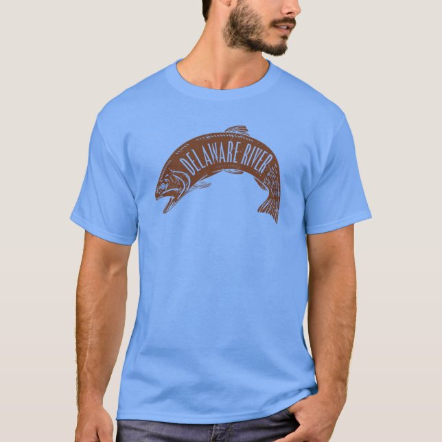 Delaware River Fish T-Shirt (Front)