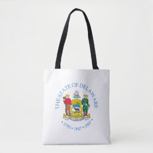 Delaware sign tote bag