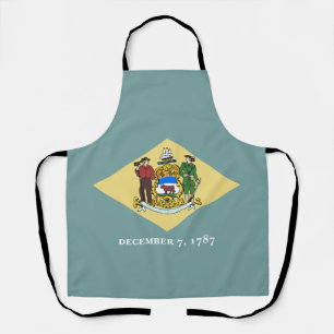 Delaware State Flag Apron