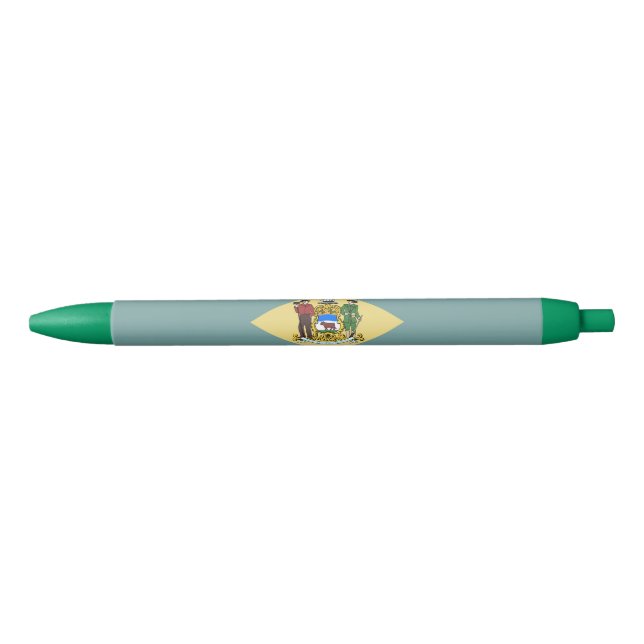 Delaware State Flag Blue Ink Pen (Front)