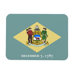Delaware State Flag Magnet