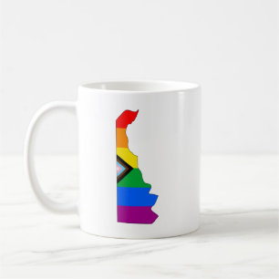 Delaware State Pride LGBTQ Progress Pride Coffee Mug
