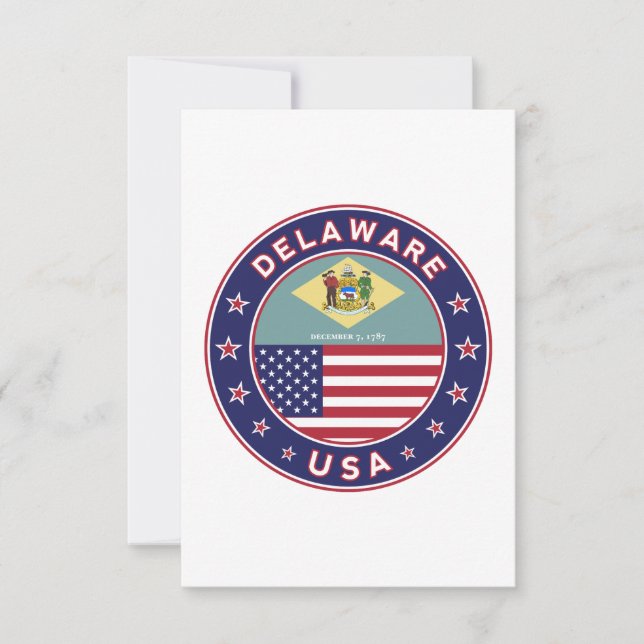 Delaware Thank You Card (Front)