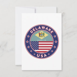 Delaware Thank You Card
