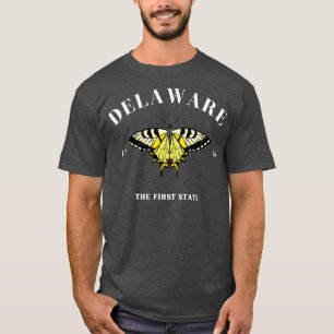Delaware the First State on Dark T-Shirt