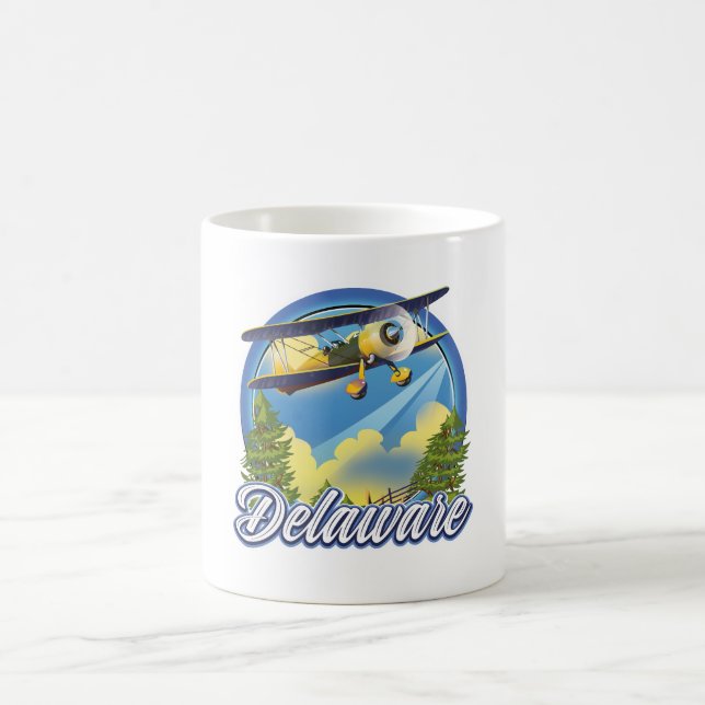 Delaware travel logo coffee mug (Center)