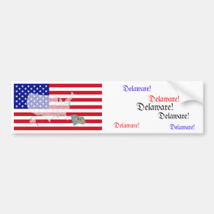 Delaware, USA Bumper Sticker