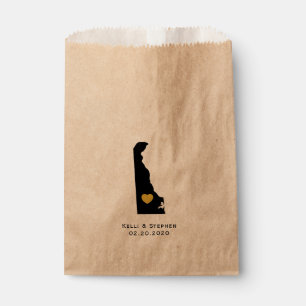 Delaware Wedding Favour Treat Sacks, Gift Bags