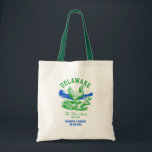 Delaware Wedding Welcome Guests, Bridesmaid Tote Bag<br><div class="desc">Welcome your guests in true First State style with our charming Delaware Wedding Welcome Tote Bag! Thoughtfully designed and locally inspired, this tote is the perfect way to greet loved ones arriving for your special day. Fill it with snacks, schedules, local treats, or personal touches to make each guest feel...</div>