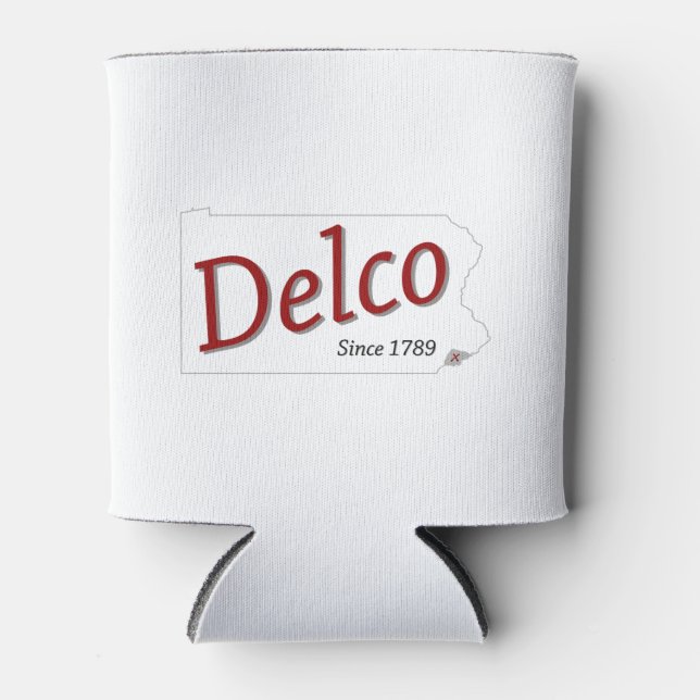 DELCO (R) since 1789 Can Cooler (Front)