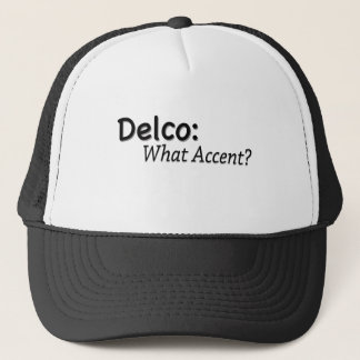 Delco What Accent Trucker Hat