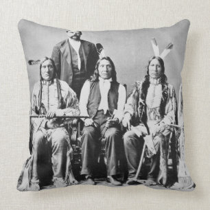 Delegation of Sioux chiefs, led by Red Cloud (1822 Cushion