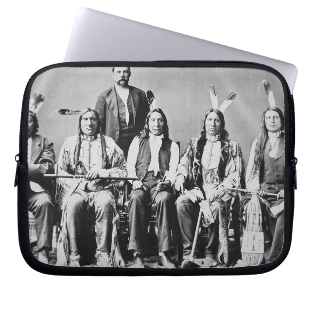 Delegation of Sioux chiefs, led by Red Cloud (1822 Laptop Sleeve (Front)