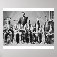 Delegation of Sioux chiefs, led by Red Cloud (1822