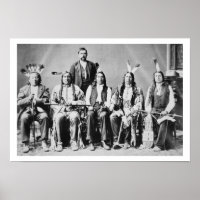 Delegation of Sioux chiefs, led by Red Cloud (1822