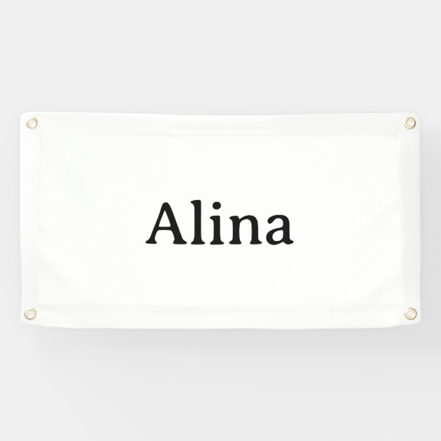 delete text add own design 1.6' x 3' Outdoor Banner (Horizontal)