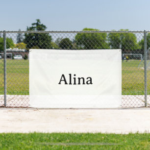 delete text add own design 2.5' x 4' Outdoor Banner