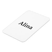 delete text add own design 3" x 4" Flexible Photo