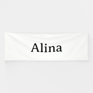 delete text add own design 4' x 12' Indoor Banner