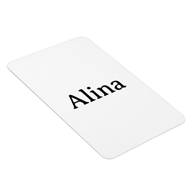 delete text add own design 4" x 6" Flexible Photo Magnet (Right Side)