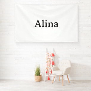 delete text add own design 6' x 10' Indoor Banner