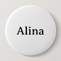 delete text add own design Huge 4" Round