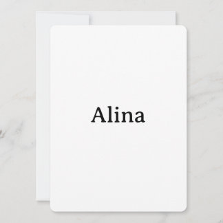 delete text add own design Rounded 5.5" x 7.5" Invitation