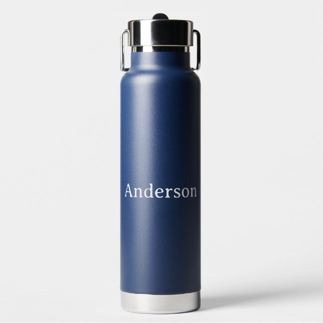 Delete Text Replace Own Design 25 oz Water Bottle (Front)