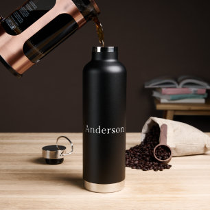 Delete Text Replace Own Design 32 oz Water Bottle