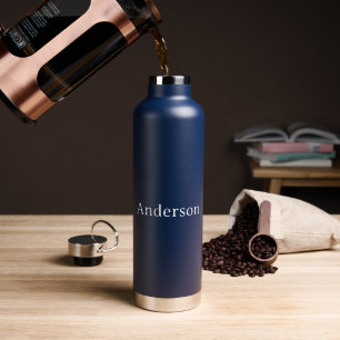Delete Text Replace Own Design 32 oz Water Bottle