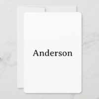 Delete Text Replace Own Design 5" x 7" Rounded