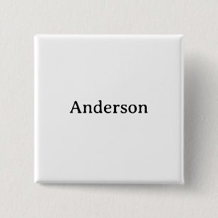 Delete Text Replace Own Design Square 2 Inch 15 Cm Square Badge