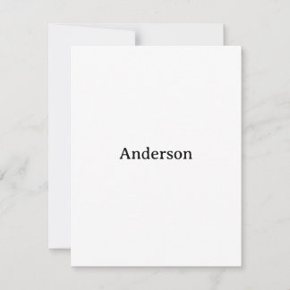 Delete Text Replace Own Design Squared 4.25"x5.5" Invitation