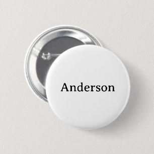 Delete Text Replace Own Design Standard 2¼" Round 6 Cm Round Badge