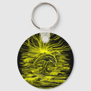 Delfinpaar Key Ring