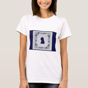 Delft blue tile Girl with a Pearl Earring T-Shirt