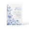 Delft Blue White Chinoiserie Floral Bridal Shower