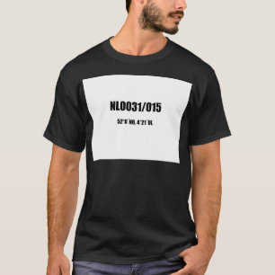 Delft code in black T-Shirt