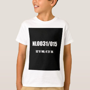 Delft code in white T-Shirt