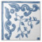 Delft Floral Corner Ceramic Tile