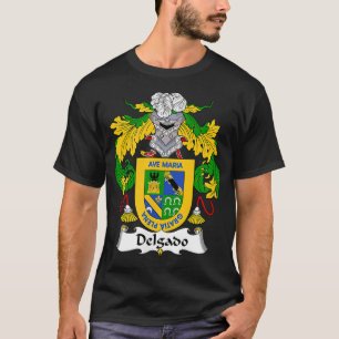 Delgado Coat of Arms  Family Crest  T-Shirt