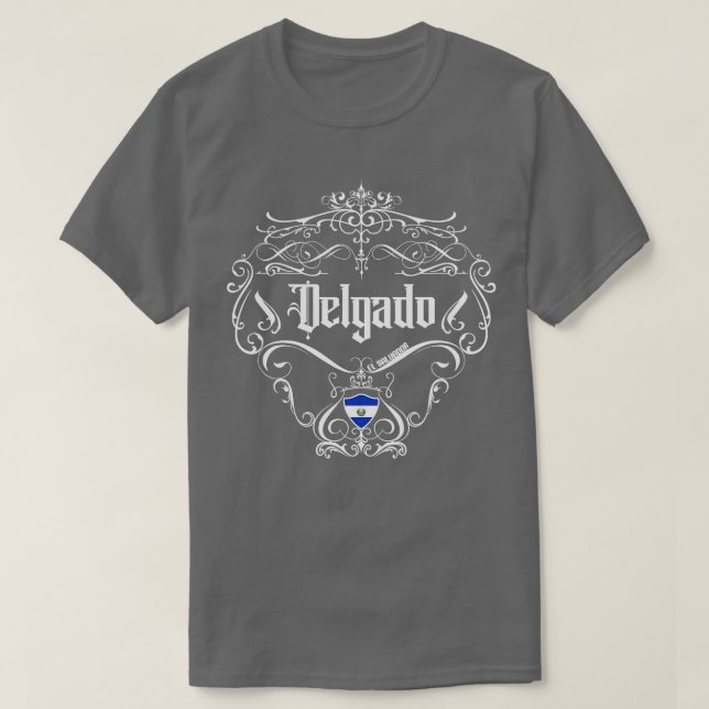 Delgado Vintage design 1 T-Shirt (Design Front)