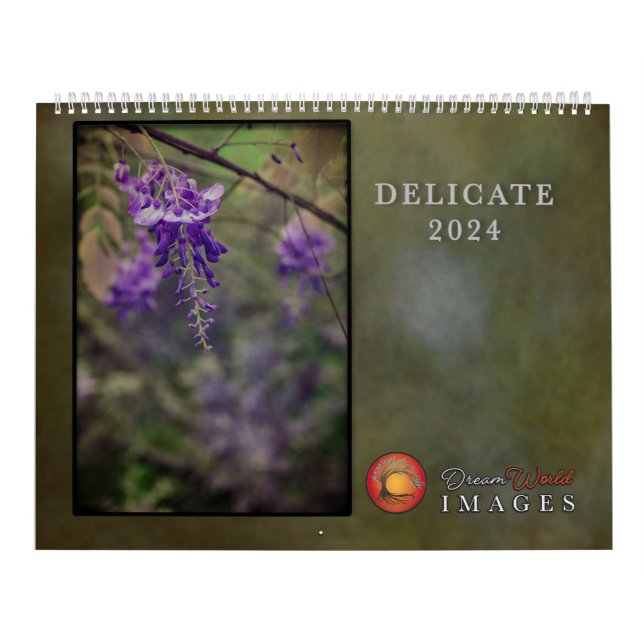 Delicate 2024 -  calendar (Cover)