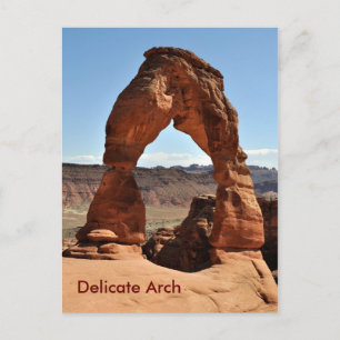 Delicate Arch - Arches National Park Postcard