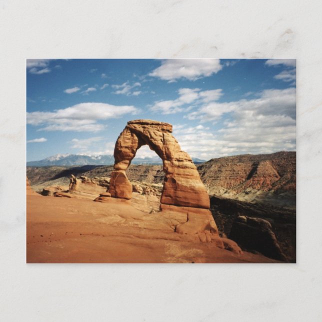 Delicate Arch, Arches National Park, Utah Postcard (Front)