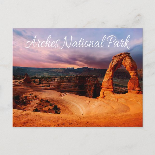 Delicate Arch - Arches National Park, Utah - USA Postcard (Front)